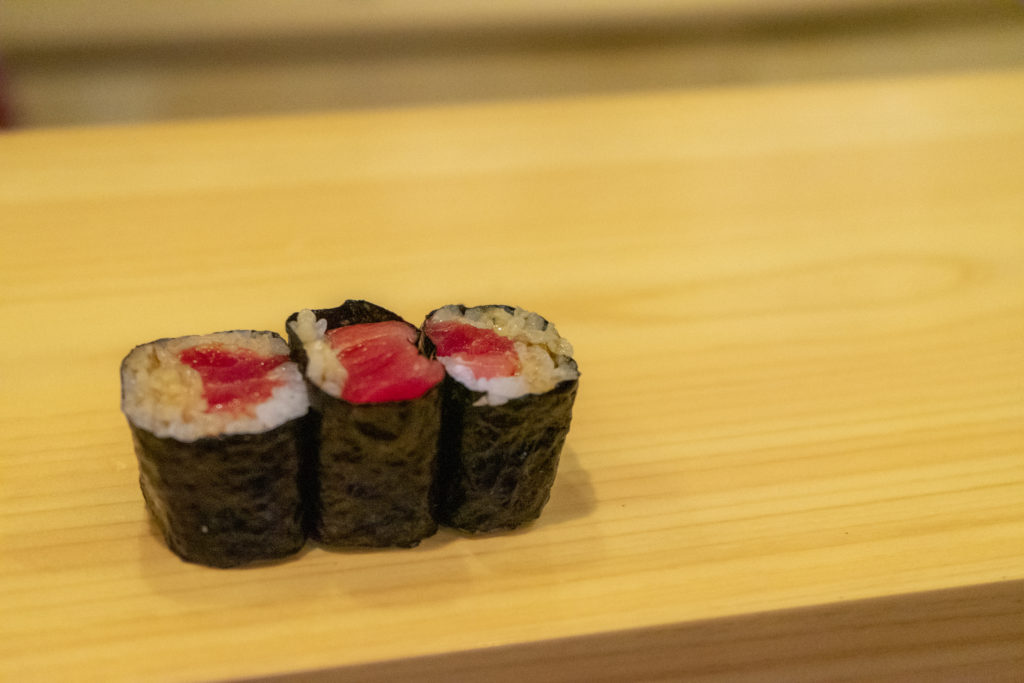 鉄火巻 600円 はとっても美味しい